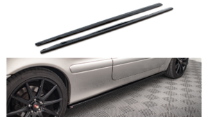 Lip Spoiler Volvo C70 I Side Skirts Gloss Black