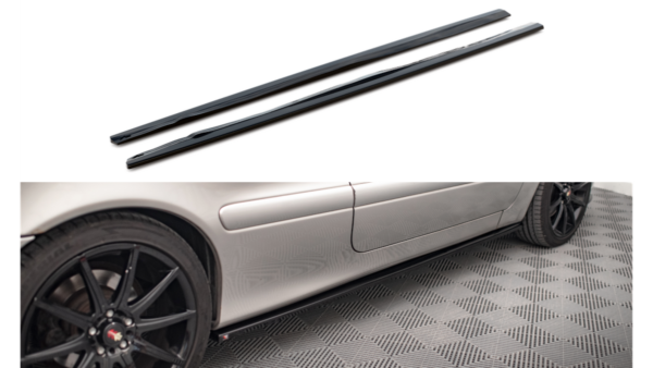 Lip Spoiler Volvo C70 I Side Skirts Gloss Black