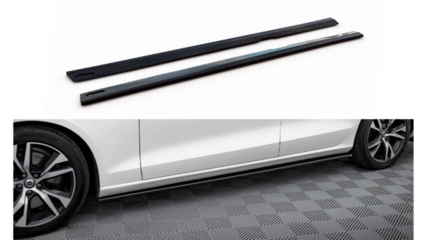 pol_pl_Dokladka-Volvo-S60-III-R-Design-Progi-v-2-Gloss-Black-273906_6.png Lip Spoiler Volvo S60 III R-Design Side Skirts v.2 Gloss Black