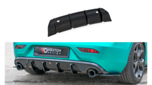 Lip Spoiler Volvo V40 R-design Rear Gloss Black
