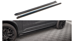 Lip Spoiler Volvo XC90 R-Design II Facelift Side Skirts Gloss Black