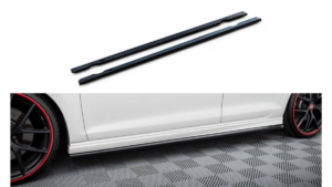 Side Skirts Diffusers V.3 Volkswagen Golf R Mk7