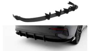 Diffuser Audi A3 8Y Rear Street Pro Gloss Flaps Black