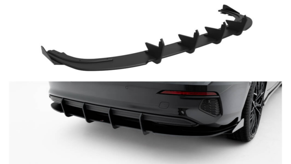 Diffuser Audi A3 8Y Rear Street Pro Gloss Flaps Black
