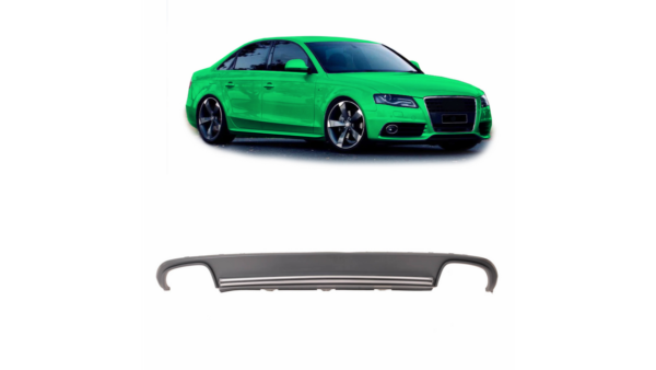 Difuusor Audi A4 B8 tagumine koos torudega