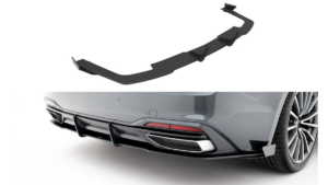 Diffuser Audi A5 F5 Facelift Rear Street Pro Black + Gloss Flaps