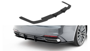 Diffuser Audi A5 F5 Facelift Rear Street Pro Black-Red