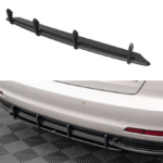 Diffuser Audi A6 C8 Rear Street Pro Black-Red