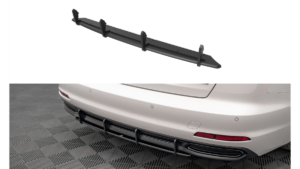 Diffuser Audi A6 C8 Rear Street Pro Black-Red