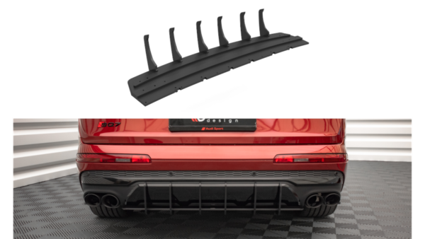 Diffuser Audi Q7 4M Facelift Rear Street Pro Black