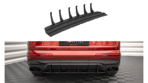 Diffuser Audi Q7 4M Facelift Rear Street Pro Red