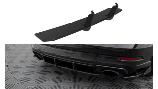 Diffuser Audi RS3 8V Facelift Rear Street Pro Black-Red
