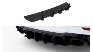 Diffuser Audi RS3 Sedan 8V Facelift Rear Street Pro v.2 Black