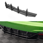 Diffuser Audi RS5 F5 Facelift Rear Street Pro Black-Red