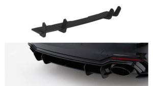 Diffuser Audi RS5 F5 Rear Street Pro Black-Red