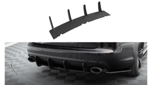Diffuser Audi RS6 C6 Rear Street Pro Black-Red