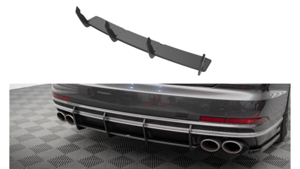 Diffuser Audi S8 D5 Rear Street Pro Black