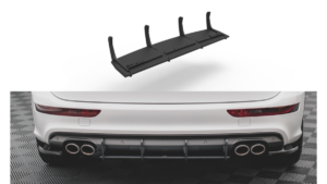 Diffuser Audi SQ5 8R Rear Street Pro Black