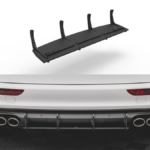 Diffuser Audi SQ5 8R Rear Street Pro Red