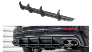 Diffuser Audi SQ8 4M Rear Street Pro Red