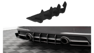 Diffuser Audi TT 8S S-Line Rear Street Pro Black-Red