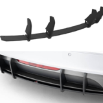 Diffuser Audi TT S-Line 8J Facelift Rear Street Pro Red