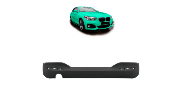 Difuusor BMW 1 F20 F21 Facelift tagumine