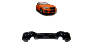 Diffuser BMW 1 F20 F21 Facelift Rear Gloss Black