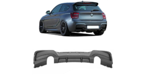 Difuusor BMW 1 F20 F21 tagumine matt must