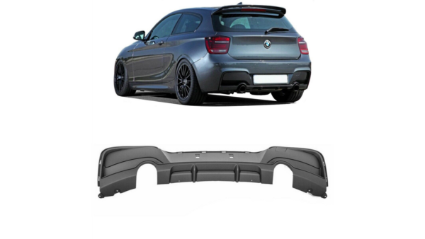 Difuusor BMW 1 F20 F21 tagumine matt must