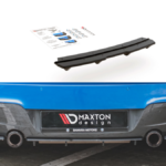 Difuusor BMW 1 F20 M-Pack tagumine Racing Durability must-punane