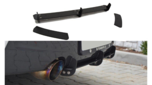Diffuser BMW 1 F20 Rear + Rear Side Splitters M-Power