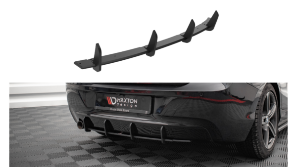 Diffuser BMW 1 F20 Rear Street Pro Black-Red