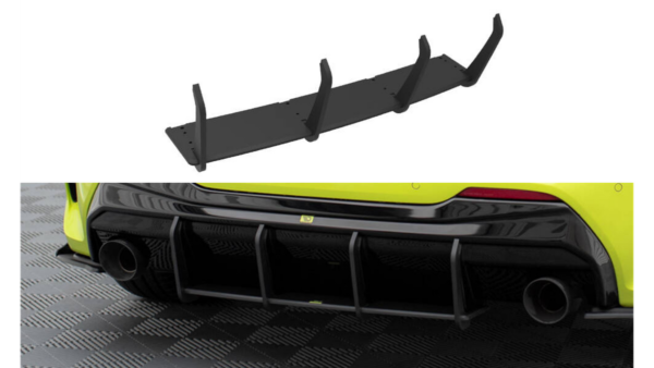 Diffuser BMW 1 F40 M-Pack Rear Street Pro v.1 Black