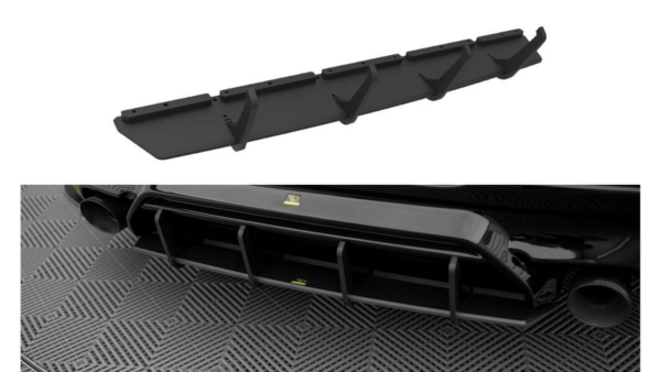 Diffuser BMW 1 F40 M-Pack Rear Street Pro v.2 Black-Red