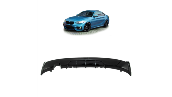 Diffuser BMW 2 F22 F23 Rear Gloss Black
