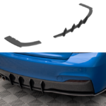 Diffuser BMW 2 F22 M-Pack Rear Street Pro Red