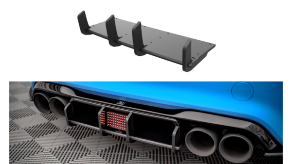 Diffuser BMW 2 F87 M-Pack Rear Street Pro Black