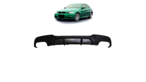 Diffuser BMW 3 E90 E91 Rear Matt Black