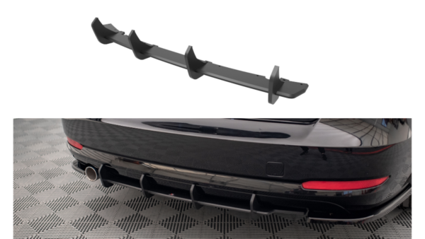 Diffuser BMW 3 F34 Rear Street Pro Black-Red