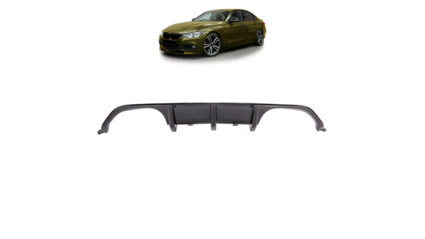 Difuusor BMW 3 F80 M-Pack tagumine Carbon