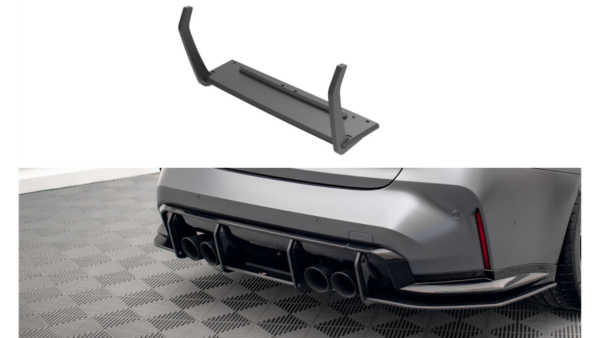 Diffuser BMW 3 G80 M-Pack Rear Street Pro Black-Red