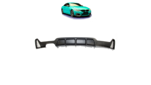 Difuusor BMW 4 F32 F33 F36 tagumine Carbon Look