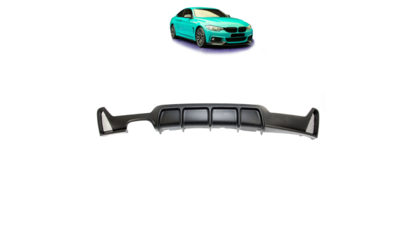 Difuusor BMW 4 F32 F33 F36 tagumine Carbon Look