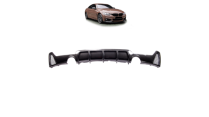 Difuusor BMW 4 F32 F33 F36 tagumine Carbon Look