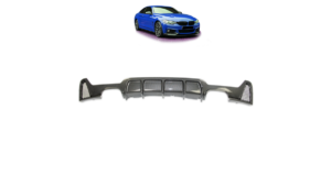 Difuusor BMW 4 F32 F33 F36 tagumine Carbon Look