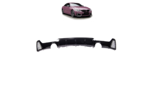 Diffuser BMW 4 F32 F33 F36 Rear Gloss Black