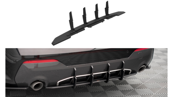Diffuser BMW 4 G22 M-Pack Rear Street Pro Red
