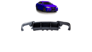 Diffuser BMW 5 F10 F11 Rear Carbon Look