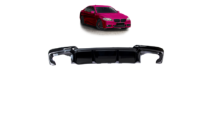Diffuser BMW 5 F10 F11 Rear Gloss Black